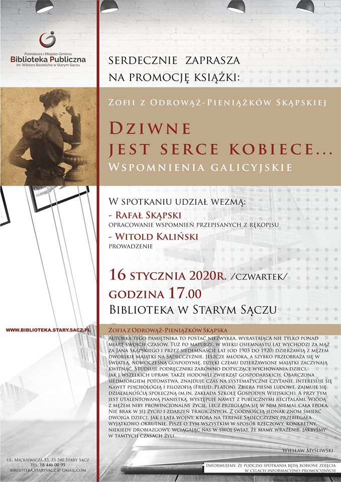 PROMOCJA KSIĄŻKI “DZIWNE JEST SERCE KOBIECE”