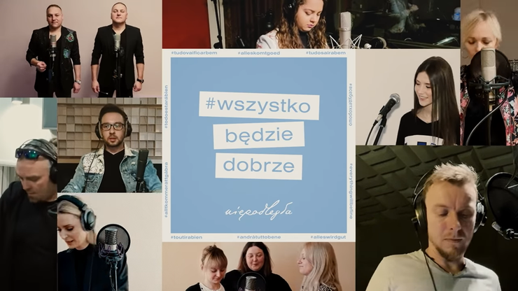 "WSZYSTKO BĘDZIE DOBRZE". GWIAZDY ŚPIEWAJĄ DLA OTUCHY #zostanwdomu