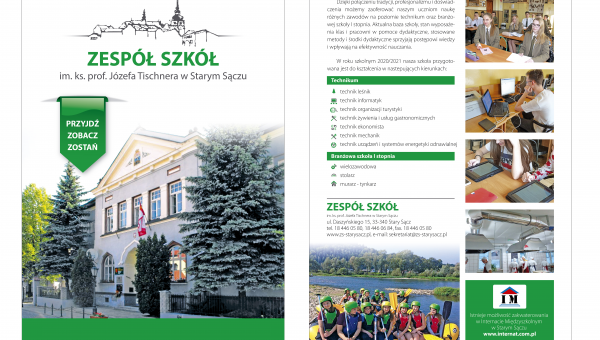 OFERTA EDUKACYJNA ZESPOŁU SZKÓŁ W STARYM SĄCZU