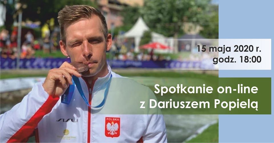 SPOTKANIE ON-LINE Z DARIUSZEM POPIELĄ  #zostanwdomu