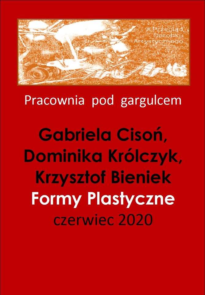Gabriela Cisoń, Dominika Królczyk, Krzysztof Bieniek Formy Plastyczne czerwiec 2020