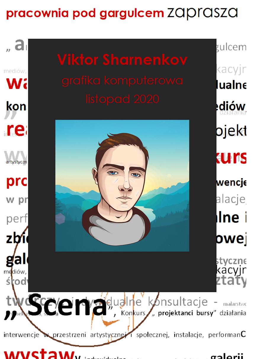 Pracownia pod gargulcem prezentuje !!! Viktor Sharnenkov grafika komputerowa  #zostanwdomu