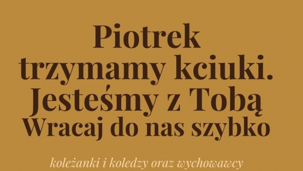 Piotrek!!!