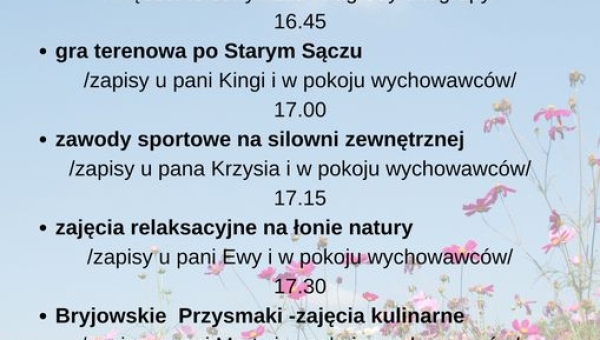 Zapisy już ruszyły!!