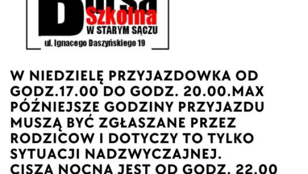 **Ogłoszenie**