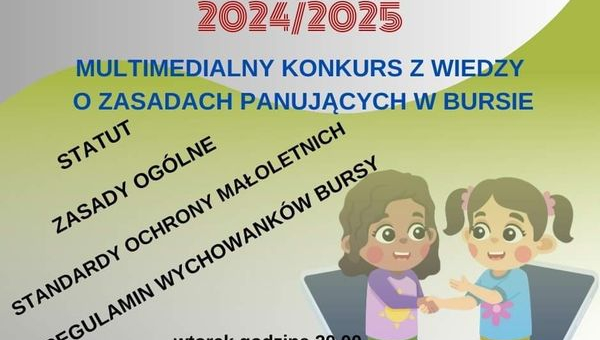 **ZACZYNAMY KONKURS MIĘDZYGRUPOWY**