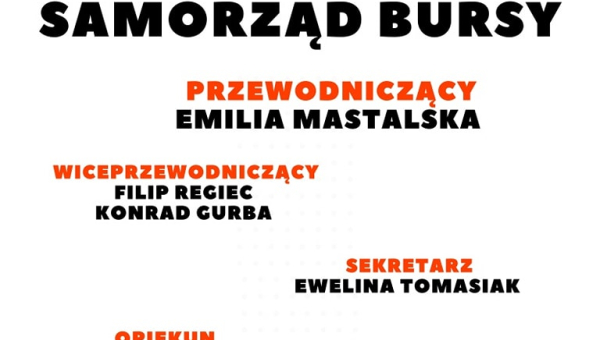 **Poznajcie Samorząd Bursy**