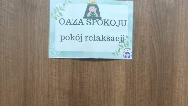 **Nasz pokój relaksacji**